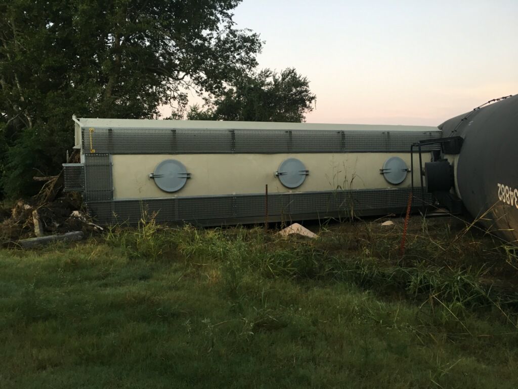 Holland train derailment